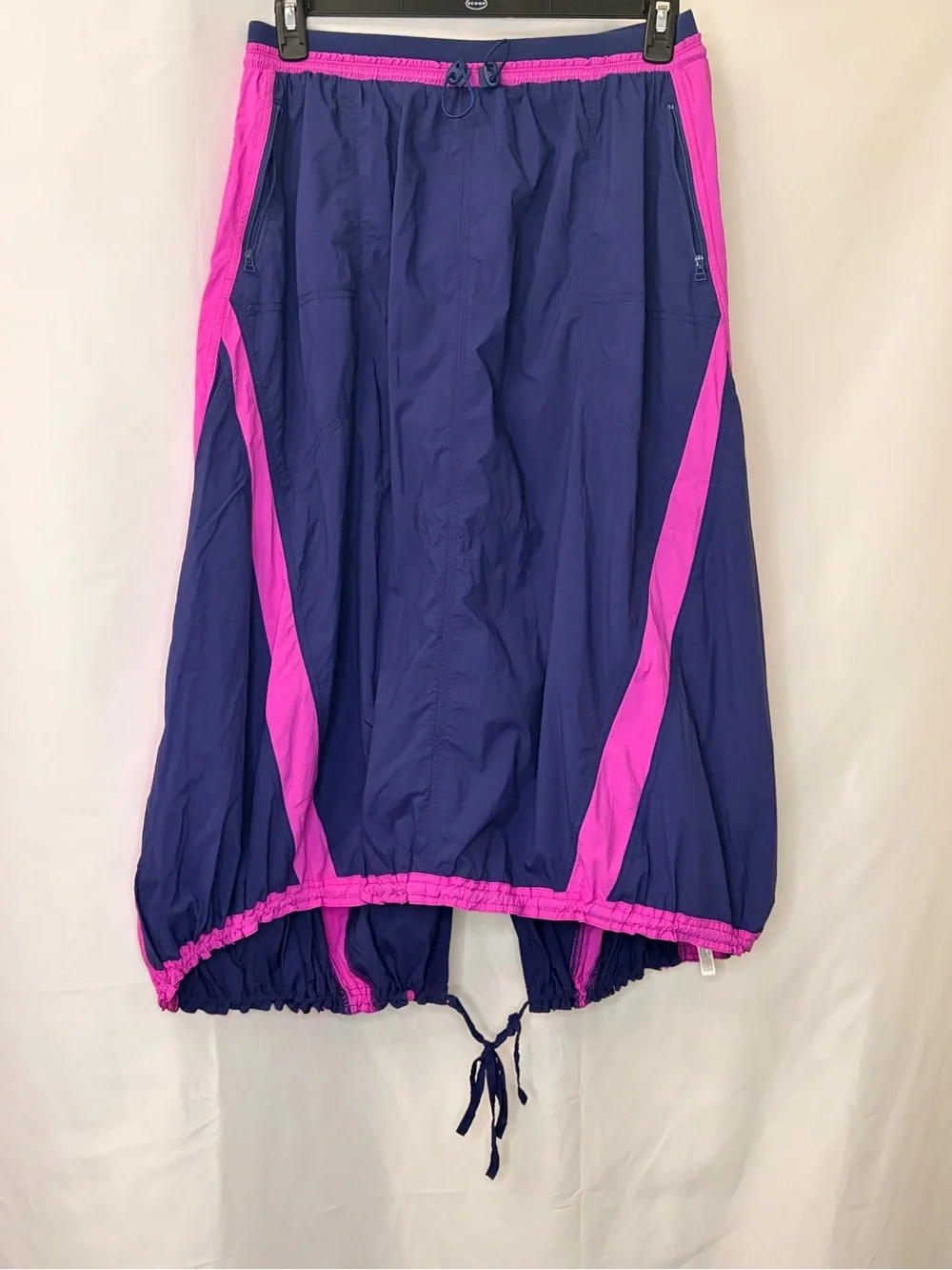 Daily Practice by Anthropologie Sporty Colorblock Maxi Skirt in Navy and Pink - Picture 3 of 15
